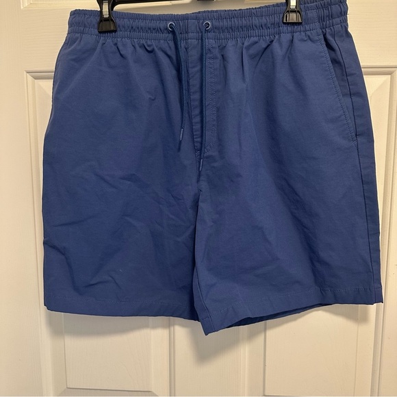 Vineyard Vines Swim Trunks Blue Performance Shorts Size Large - Picture 1 of 8
